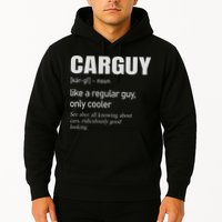 Car Guy Definition Mechanic & Auto Racing Hoodie