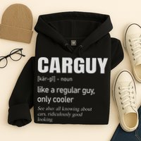 Car Guy Definition Mechanic & Auto Racing Hoodie
