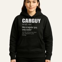 Car Guy Definition Mechanic & Auto Racing Hoodie