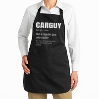 Car Guy Definition Mechanic & Auto Racing Apron