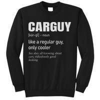 Car Guy Definition Mechanic & Auto Racing Sweatshirt