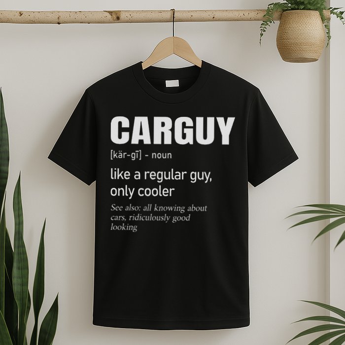 Car Guy Definition Mechanic & Auto Racing T-Shirt