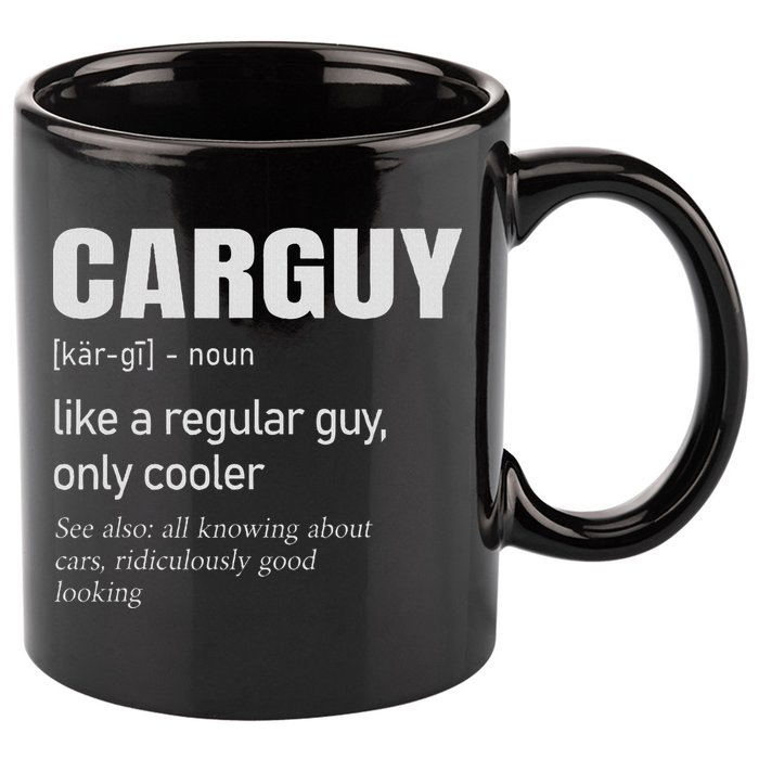 Car Guy Definition Mechanic & Auto Racing 11oz C Handle Ceramic Mug