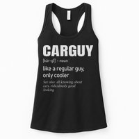 Car Guy Definition Mechanic & Auto Racing Womens Tank Top