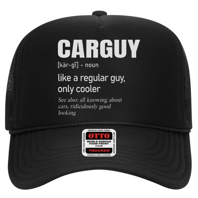 Car Guy Definition Mechanic & Auto Racing Hat