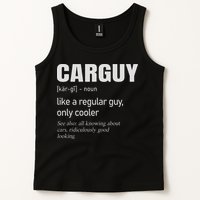 Car Guy Definition Mechanic & Auto Racing Tank Top