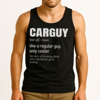 Car Guy Definition Mechanic & Auto Racing Tank Top