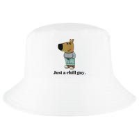 Chill Guy Dog Meme Funny Chill Guy Meme Cool Comfort Performance Bucket Hat