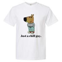 Chill Guy Dog Meme Funny Chill Guy Meme Garment-Dyed Heavyweight T-Shirt