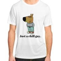 Chill Guy Dog Meme Funny Chill Guy Meme Adult ChromaSoft Performance T-Shirt