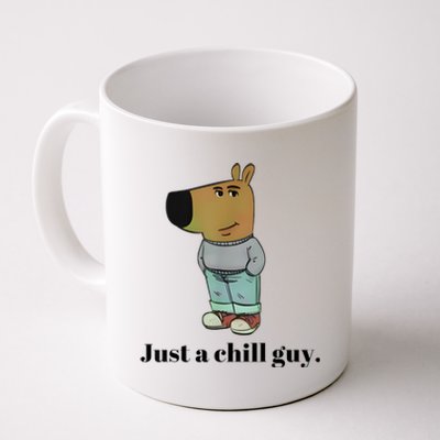 Chill Guy Dog Meme Funny Chill Guy Meme Coffee Mug