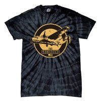 C2 Greyhound (distressed) Tie-Dye T-Shirt