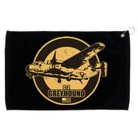 C2 Greyhound (distressed) Grommeted Golf Towel