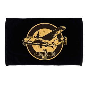 C2 Greyhound (distressed) Microfiber Hand Towel