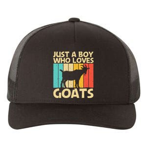 Cool Goat Design For Goat Farmer Farming Lovers Yupoong Adult 5-Panel Trucker Hat