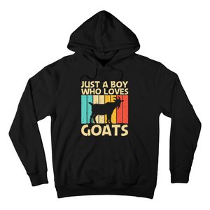 Cool Goat Design For Goat Farmer Farming Lovers Hoodie