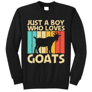 Cool Goat Design For Goat Farmer Farming Lovers Sweatshirt