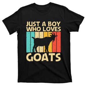 Cool Goat Design For Goat Farmer Farming Lovers T-Shirt