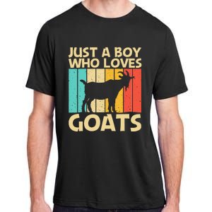 Cool Goat Design For Goat Farmer Farming Lovers Adult ChromaSoft Performance T-Shirt