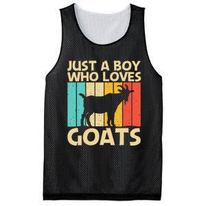 Cool Goat Design For Goat Farmer Farming Lovers Mesh Reversible Basketball Jersey Tank