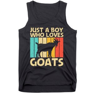 Cool Goat Design For Goat Farmer Farming Lovers Tank Top