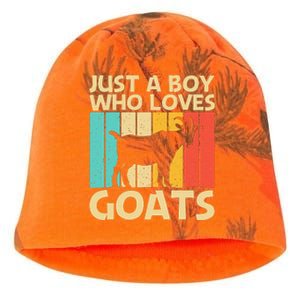 Cool Goat Design For Goat Farmer Farming Lovers Kati - Camo Knit Beanie