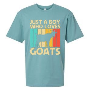 Cool Goat Design For Goat Farmer Farming Lovers Sueded Cloud Jersey T-Shirt