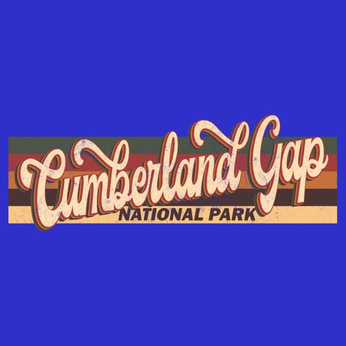 Cumberland Gap Derby Kentucky Us Beach Vintage Retro 70s 80s Gift Womens T-Shirt