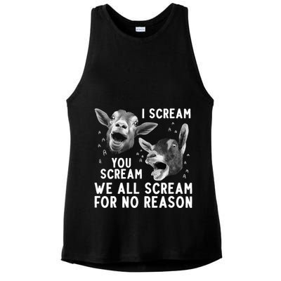 Cute Goat Design Pygmy Goat Farmer Goat Lover Gift Ladies PosiCharge Tri-Blend Wicking Tank