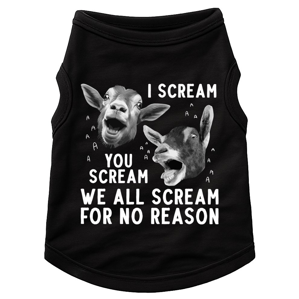 Cute Goat Design Pygmy Goat Farmer Goat Lover Gift Doggie Tank