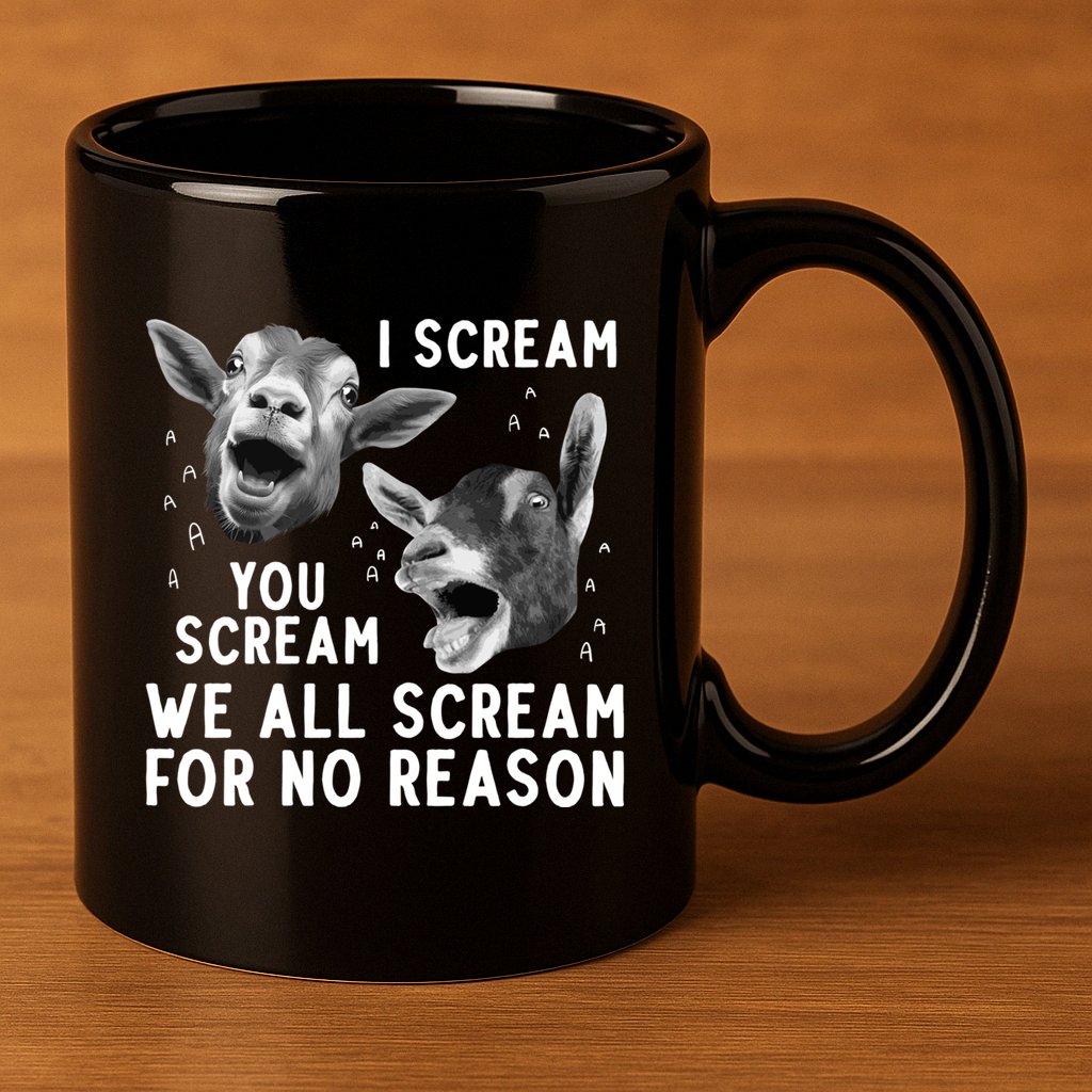 Cute Goat Design Pygmy Goat Farmer Goat Lover Gift 11oz C Handle Ceramic Mug