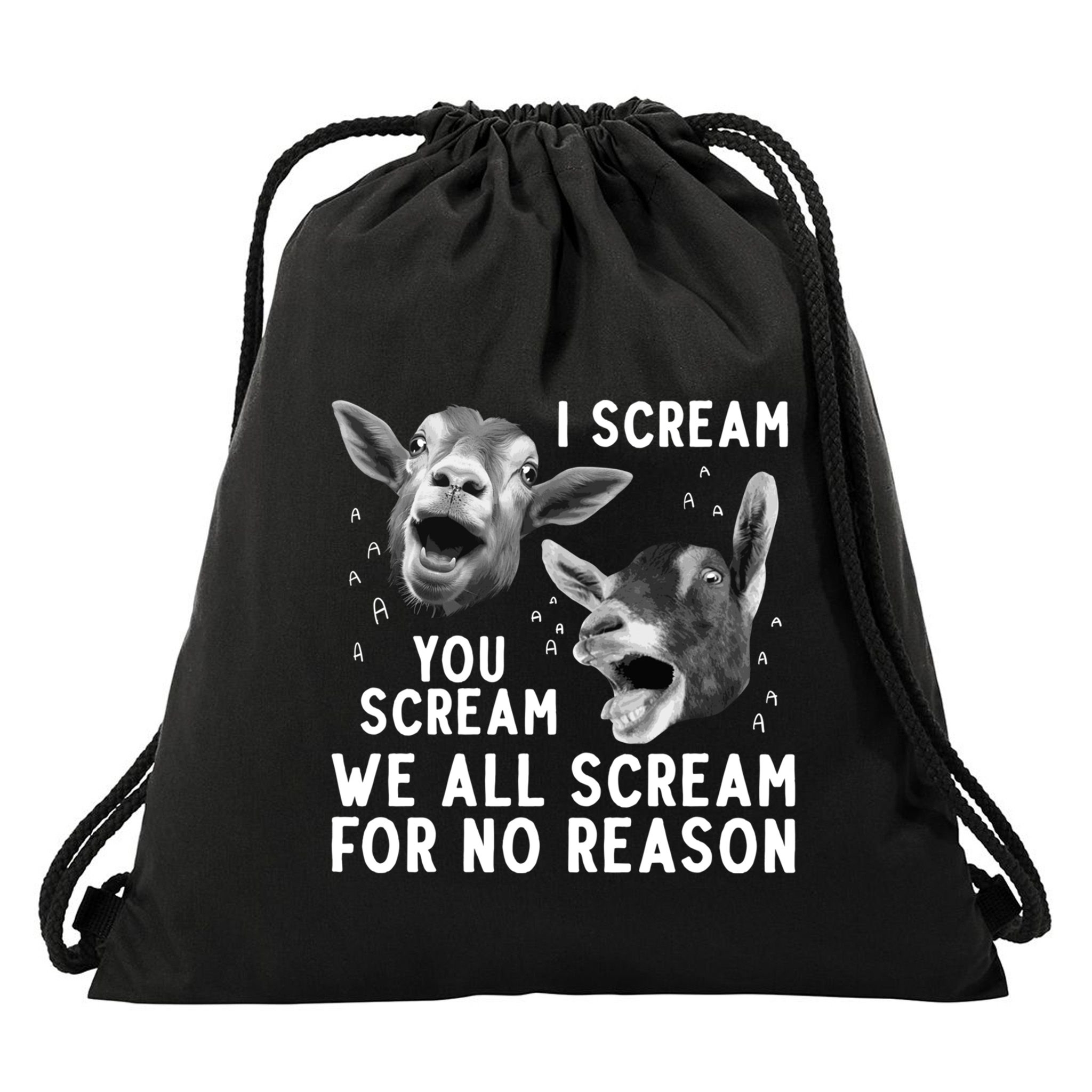 Cute Goat Design Pygmy Goat Farmer Goat Lover Gift Drawstring Bag