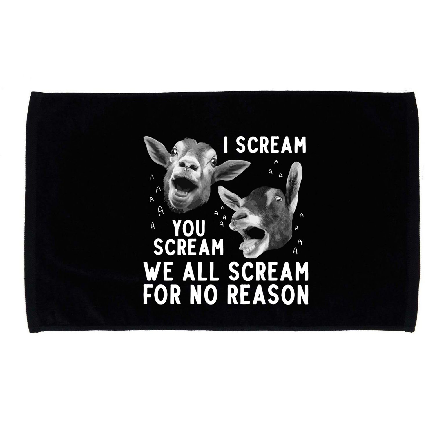 Cute Goat Design Pygmy Goat Farmer Goat Lover Gift Microfiber Hand Towel