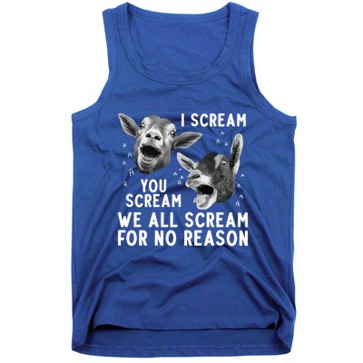 Cute Goat Design Pygmy Goat Farmer Goat Lover Gift Tank Top