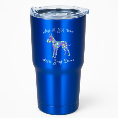 Cute Great Dane Dog Lover Inspired Sayings Funny Gift Gift Tumbler