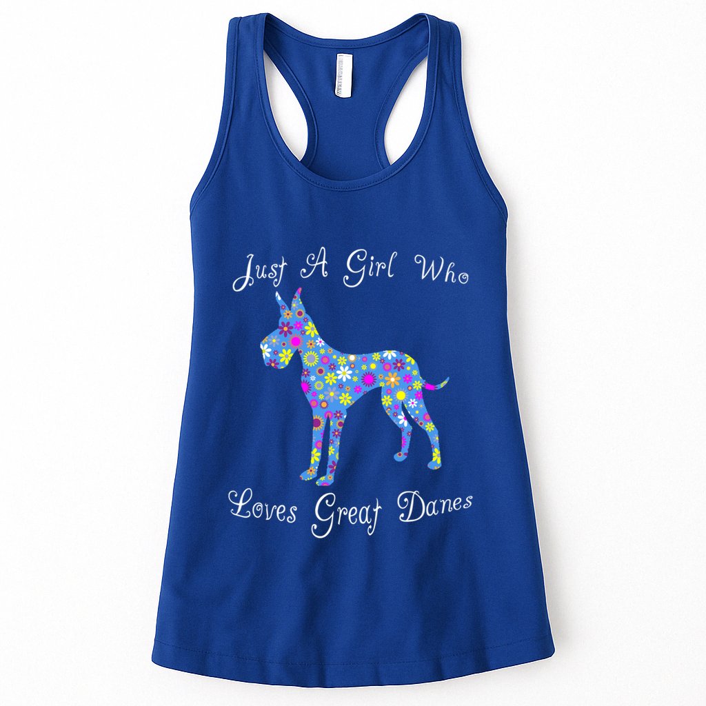 Cute Great Dane Dog Lover Inspired Sayings Funny Gift Gift Womens Tank Top