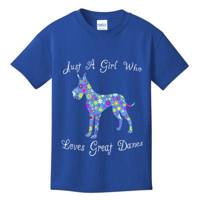 Cute Great Dane Dog Lover Inspired Sayings Funny Gift Gift Kids T-Shirt