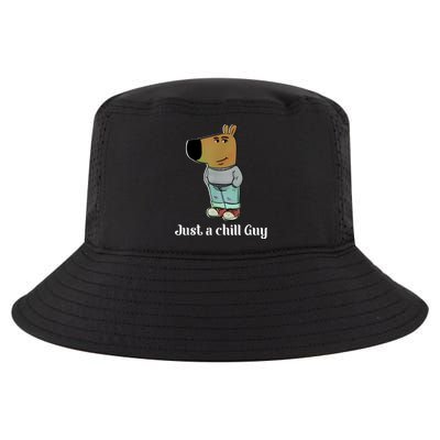 Chill Guy Dog Funny Chill Guy Meme Cool Comfort Performance Bucket Hat