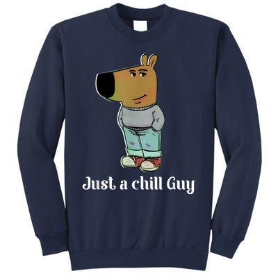 Chill Guy Dog Funny Chill Guy Meme Sweatshirt