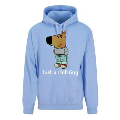 Chill Guy Dog Funny Chill Guy Meme Unisex Surf Hoodie