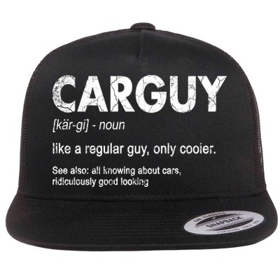 Car Guy Definition Classic Funny Flatbill Hat