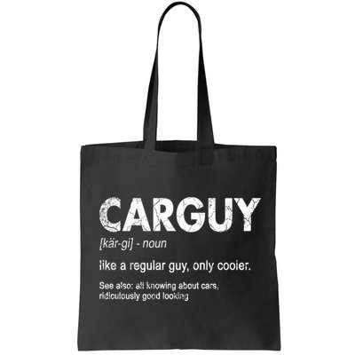 Car Guy Definition Classic Funny Bag