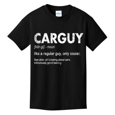 Car Guy Definition Classic Funny Kids T-Shirt