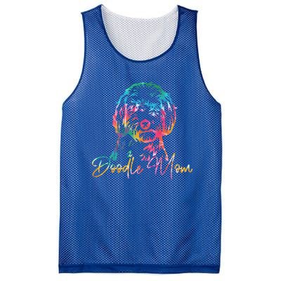 Cute Golden Doodle Mom Tie Dye Meaningful Gift Funny Talk Doodle To Me Gift Mesh Reversible Basketball Jersey Tank