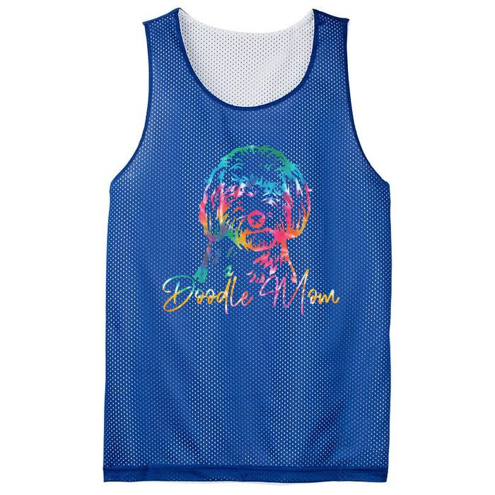 Cute Golden Doodle Mom Tie Dye Meaningful Gift Funny Talk Doodle To Me Gift Mesh Reversible Basketball Jersey Tank