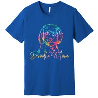 Cute Golden Doodle Mom Tie Dye Meaningful Gift Funny Talk Doodle To Me Gift Premium T-Shirt