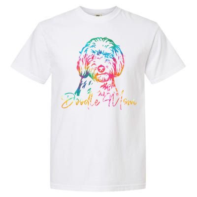 Cute Golden Doodle Mom Tie Dye Meaningful Gift Funny Talk Doodle To Me Gift Garment-Dyed Heavyweight T-Shirt