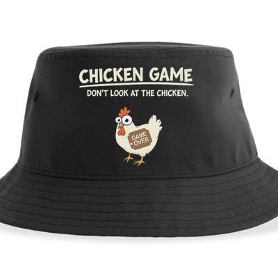 Chicken Game DonT Look Sustainable Bucket Hat