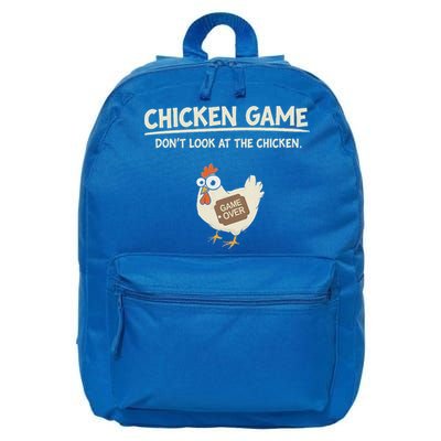 Chicken Game DonT Look 16 in Basic Backpack