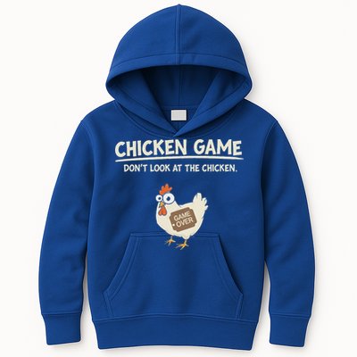 Chicken Game DonT Look Kids Hoodie